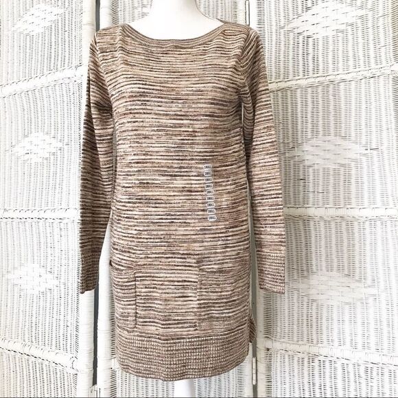 Eight Eight Eight NWT Brown Sweater Dress S - Picture 1 of 9